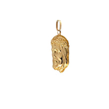 Load image into Gallery viewer, 18K Gold Pendant Face Of Jesus Christ Not a Back to Back Design - Rafant
