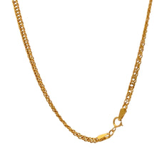 Load image into Gallery viewer, 18K Gold Necklace Chain Curb 17.75 inches 3.27 grams - Rafant
