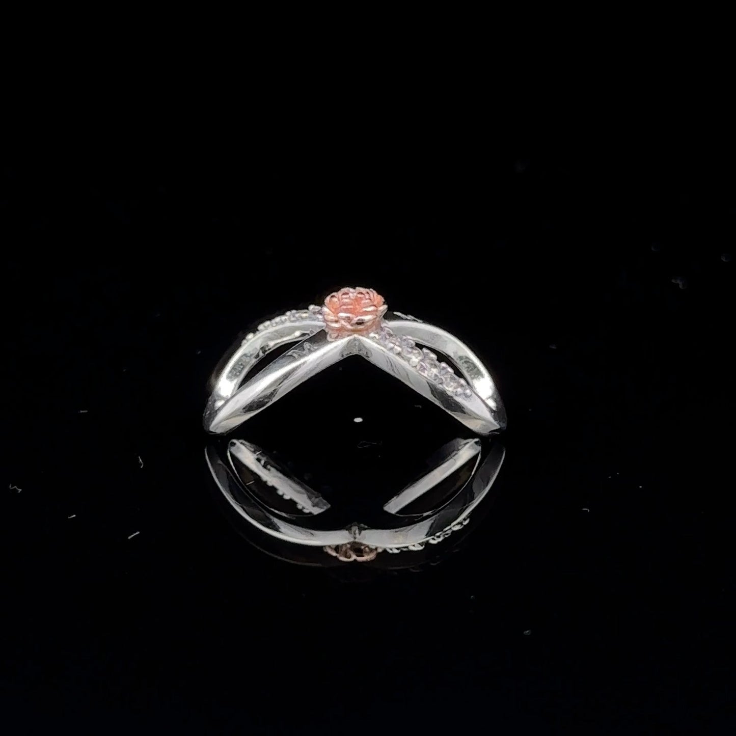 925 Sterling Silver Charm Bead Infinity Flower For Charm Bracelet Necklace - Rafant
