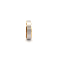 Load image into Gallery viewer, 18K Gold Ring Wedding Band Two Tone - Rafant
