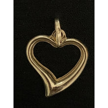 Load image into Gallery viewer, 18K Gold Pendant Open Heart 0.66grams - Rafant
