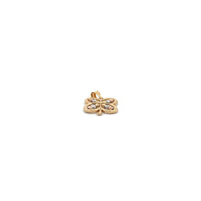 Load image into Gallery viewer, 18K Gold Pendant Flower Tricolor White Yellow Rose Gold 2.40 grams - Rafant
