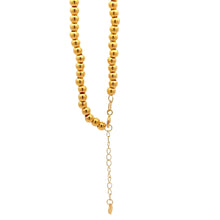 Load image into Gallery viewer, 18K Gold Bracelet Beaded Balls Size 6 inches plus 0.75 inch 1.20 grams - Rafant
