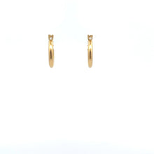 Load image into Gallery viewer, 18K Gold Earrings Hoops Small 0.86 grams - Rafant
