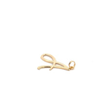 Load image into Gallery viewer, 18K Gold Pendant Letter Initial A - Rafant
