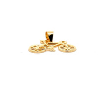 Load image into Gallery viewer, 18K Gold Pendant Bicycle 1.92grams - Rafant
