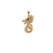 Load image into Gallery viewer, 18K Gold Pendant Lucky Dragon 1.31 grams - Rafant
