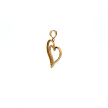 Load image into Gallery viewer, 18K Gold Pendant Heart 1.34 grams - Rafant
