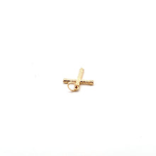 Load image into Gallery viewer, 18K Gold Pendant Cross Religious 1.12 grams - Rafant
