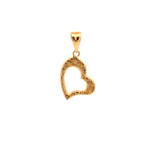 Load image into Gallery viewer, 18K Yellow Gold Pendant Heart 0.80 grams Small - Rafant
