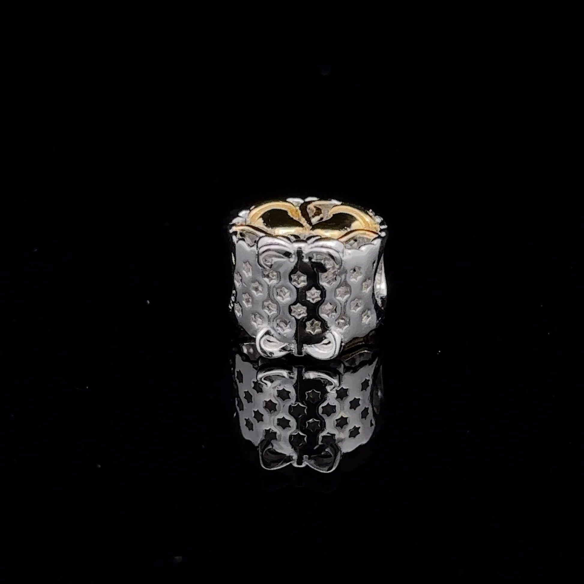 925 Sterling Silver Charm Bead Bells Christmas Holiday For Charm Bracelet Necklace - Rafant
