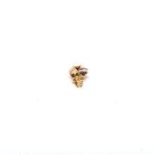Load image into Gallery viewer, 18K Gold Pendant Charm Knot Small 0.65 grams Tricolor - Rafant
