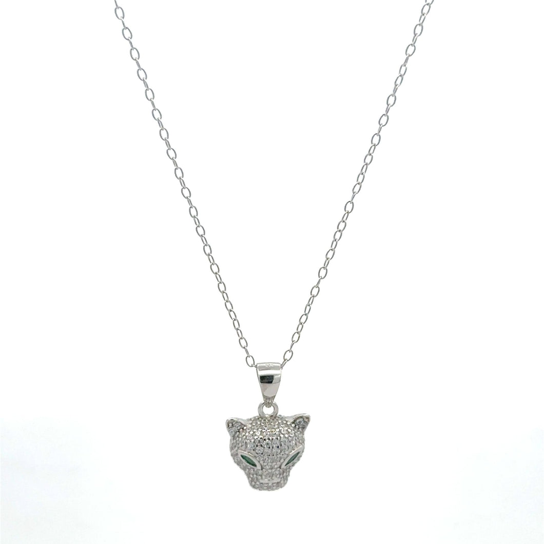 925 Sterling Silver Necklace 16 inches Pendant - Rafant