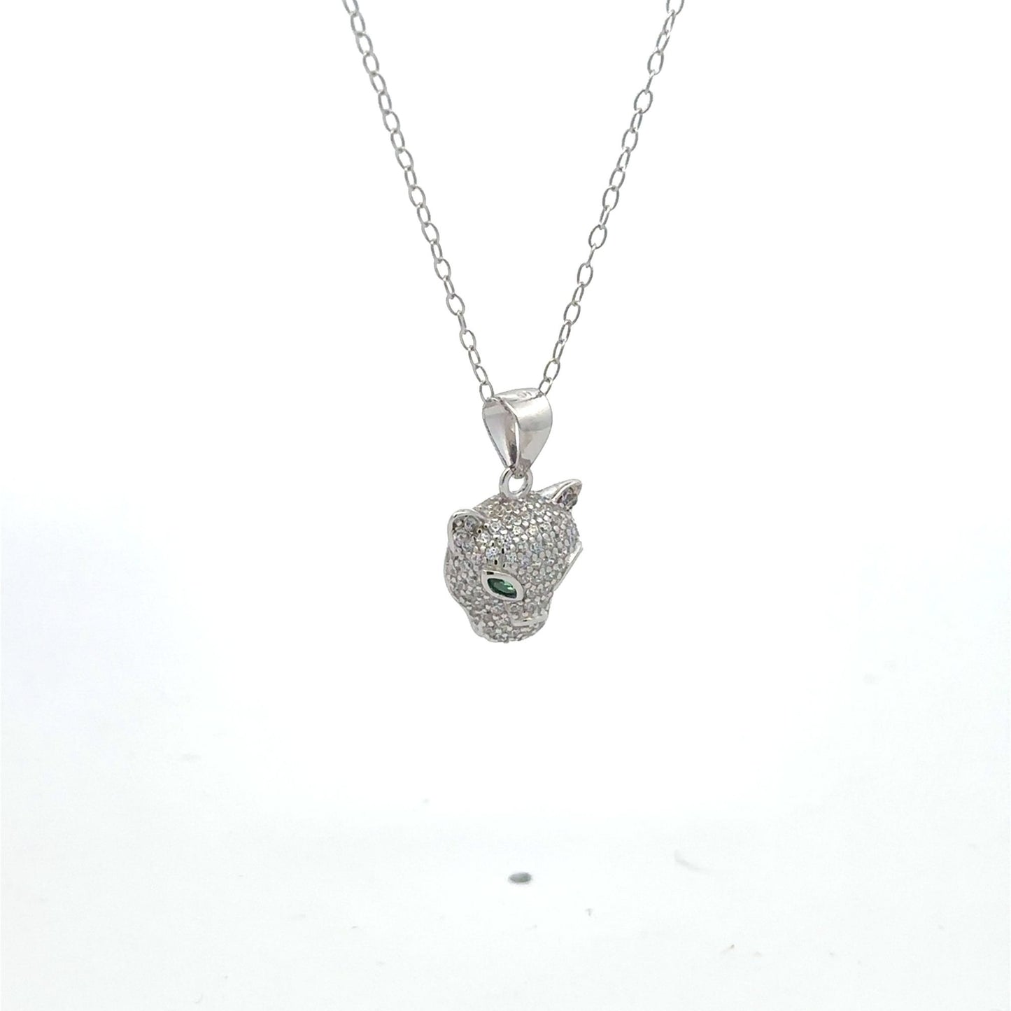 925 Sterling Silver Necklace 16 inches Pendant - Rafant