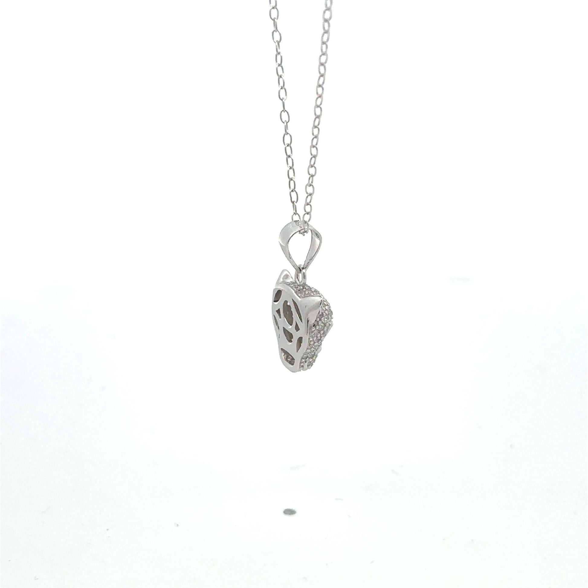 925 Sterling Silver Necklace 16 inches Pendant - Rafant