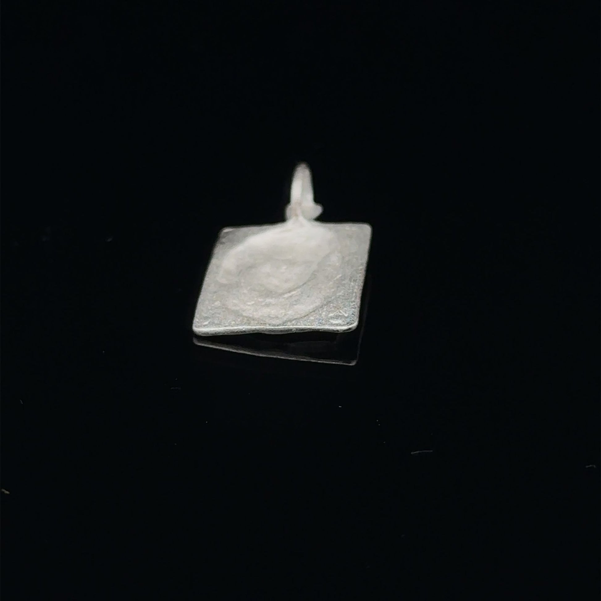 925 Sterling Silver Pendant Charm Jesus Christ Religious Medalion - Rafant