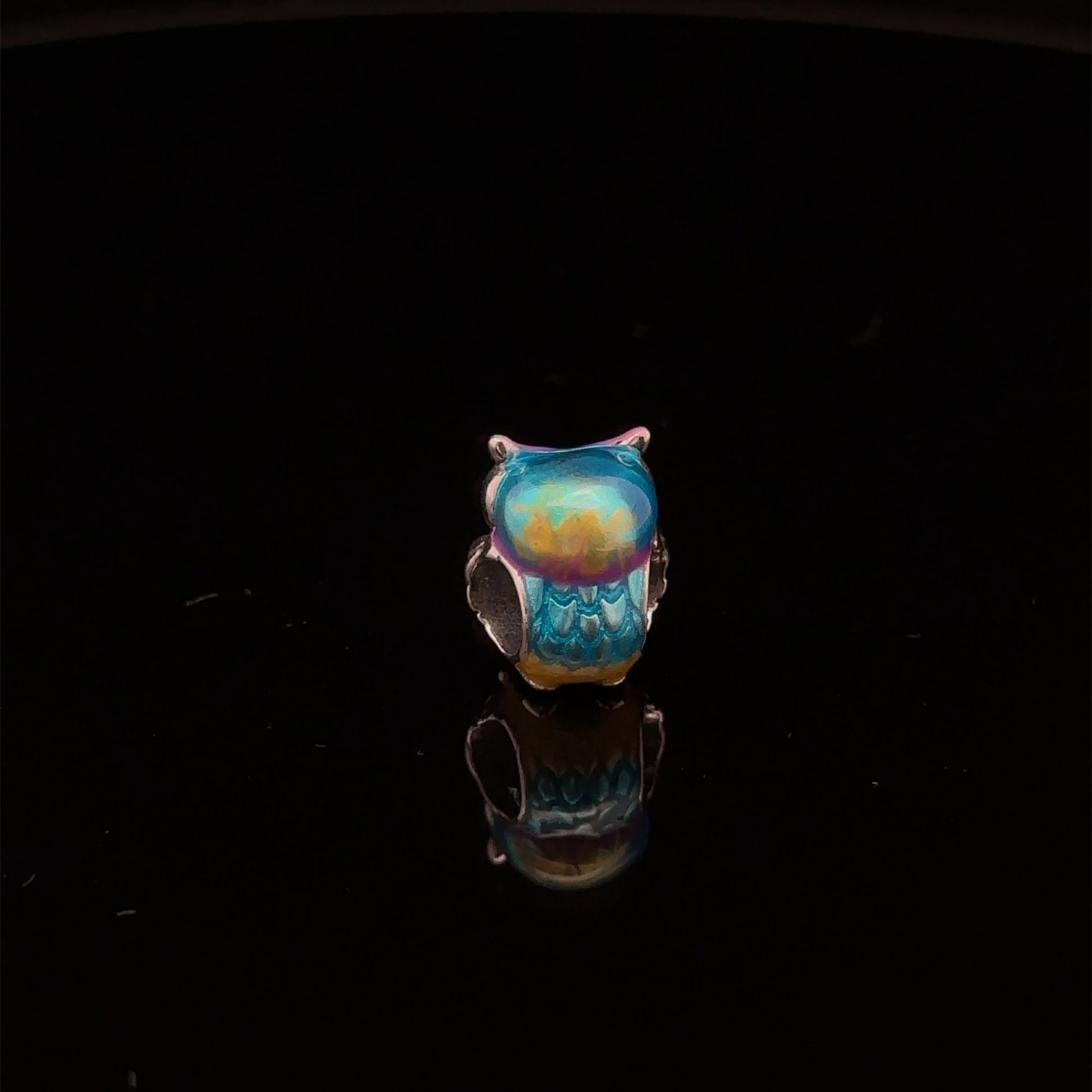 925 Sterling Silver Charm Bead Bird Animal For Charm Bracelet Necklace - Rafant