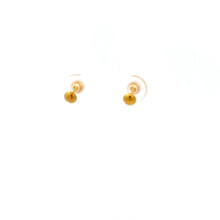 Load image into Gallery viewer, 18K Gold Earrings Stud Screw Type Ball Very Tiny - Rafant
