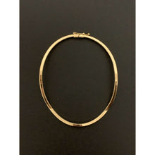 Load image into Gallery viewer, 18K Gold Bracelet Bangle Clip Size 6.5 inches 2.02 grams
