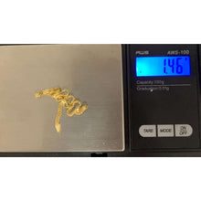 Load image into Gallery viewer, 18K Gold Bracelet Bismark Chain Size 7.5 inches 1.46 grams
