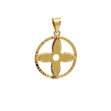 Load image into Gallery viewer, 18K Gold Pendant Round Circle 1.85 grams - Rafant
