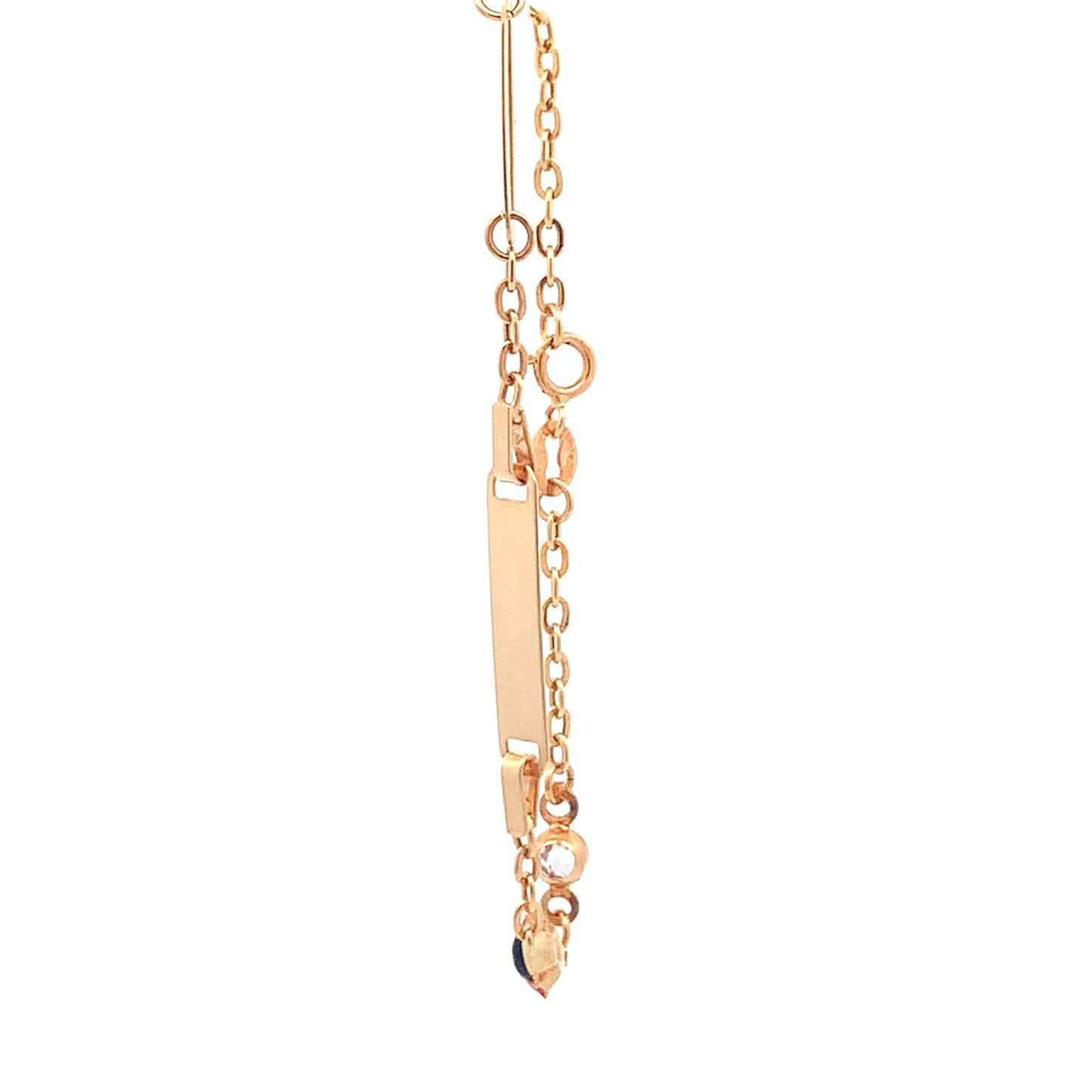 18K Yellow Gold Bracelet Size 5.5 inches - Rafant