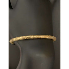 Load image into Gallery viewer, 18K Gold Bracelet Bangle Soft Stretchable Flexible Size 7 Inches 1.16 grams
