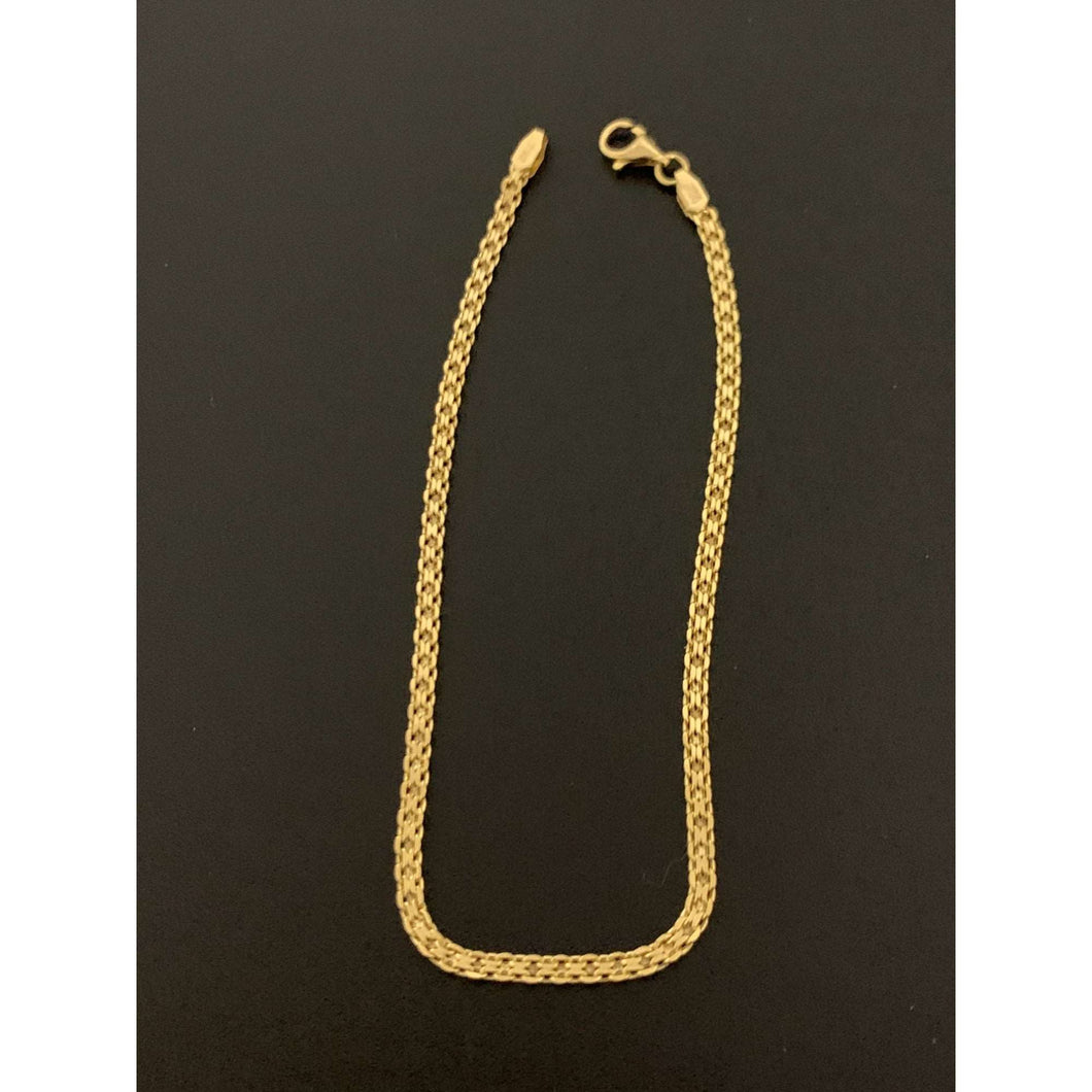 18K Gold Bracelet  1.37 grams Size7 inches