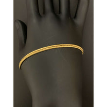 Load image into Gallery viewer, 18K Gold Bracelet 7.5 inches 2.52 grams
