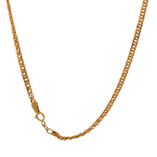 Load image into Gallery viewer, 18K Gold Necklace Chain Curb 17.75 inches 3.27 grams - Rafant
