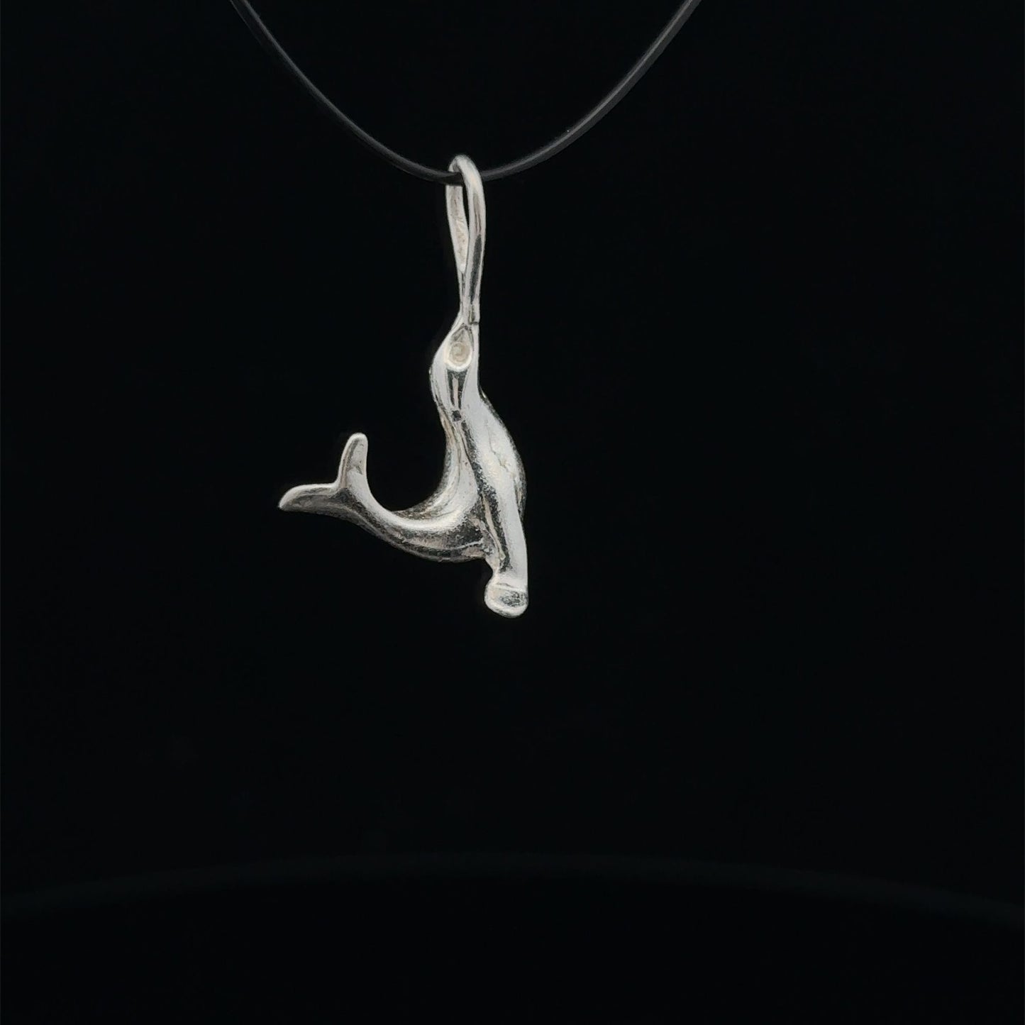 925 Sterling Silver Pendant Charm Seal - Rafant