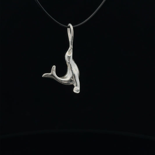 925 Sterling Silver Pendant Charm Seal - Rafant