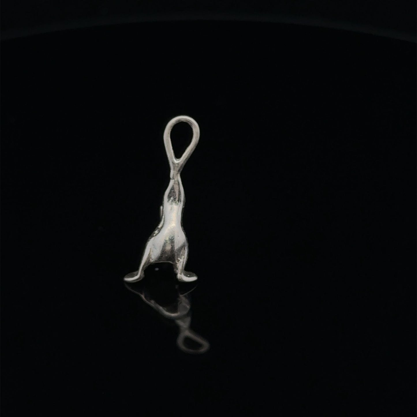 925 Sterling Silver Pendant Charm Seal - Rafant
