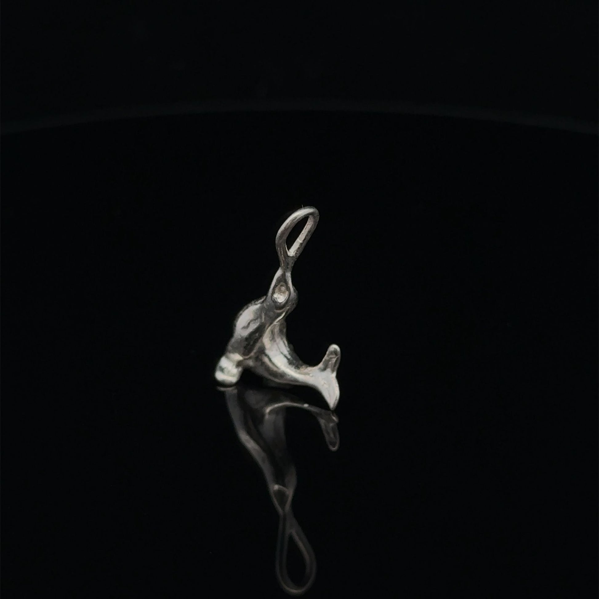 925 Sterling Silver Pendant Charm Seal - Rafant