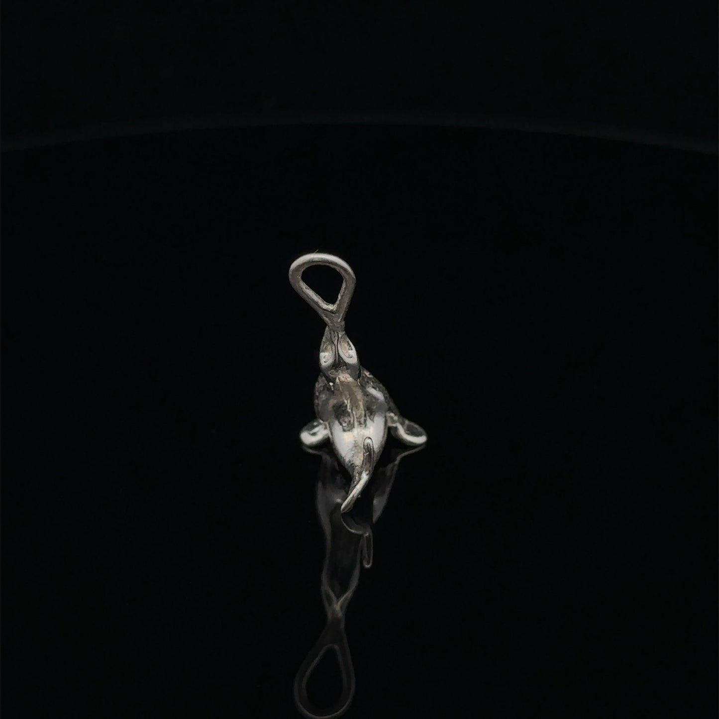 925 Sterling Silver Pendant Charm Seal - Rafant