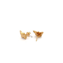 Load image into Gallery viewer, 18K Gold Earrings Stud Butterfly - Rafant
