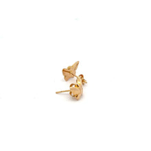 Load image into Gallery viewer, 18K Gold Earrings Stud Butterfly - Rafant
