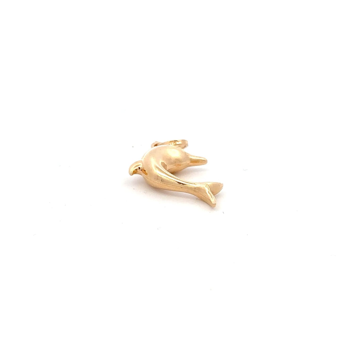 18K Gold Pendant Dolphin - Rafant