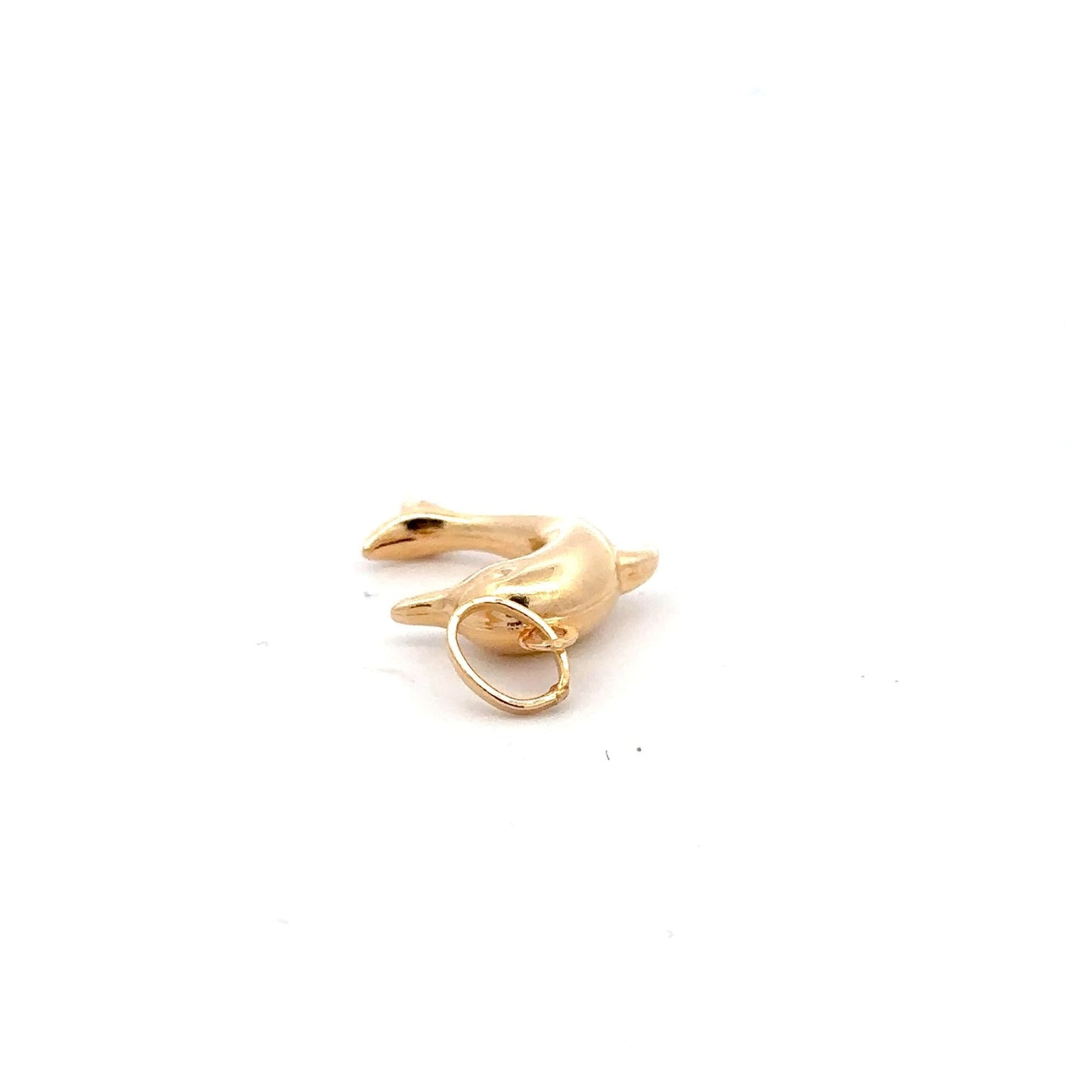 18K Gold Pendant Dolphin - Rafant