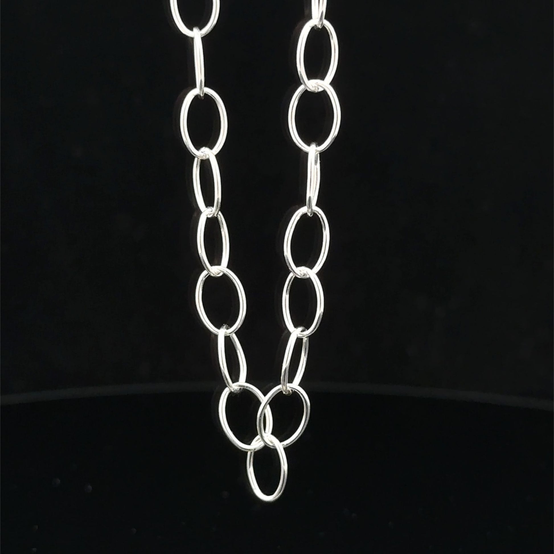 925 Sterling Silver Cable Interchangeable Charm Bracelet, Build Your Own Custom Jewelry Base Up to S8" - Rafant