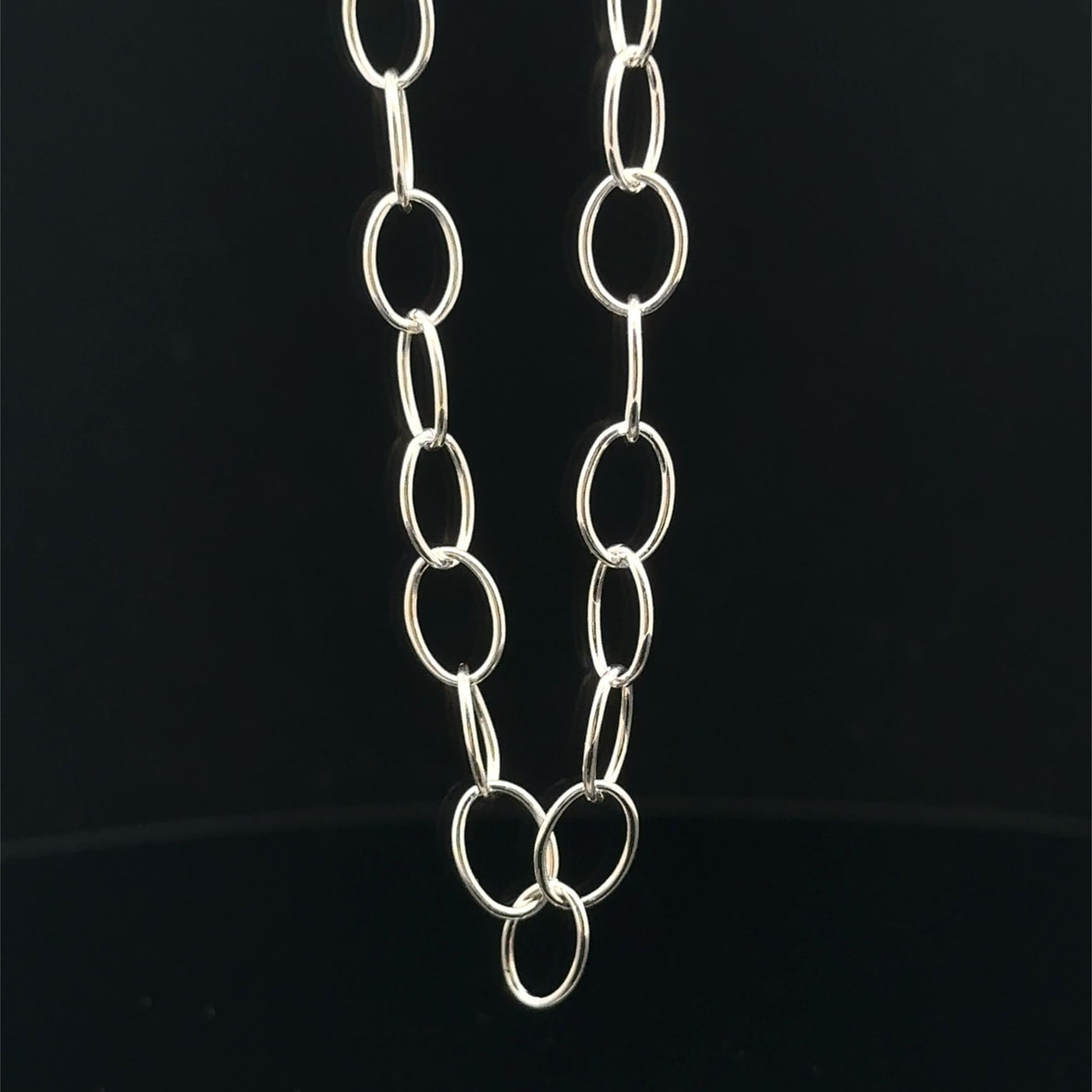 925 Sterling Silver Cable Interchangeable Charm Bracelet, Build Your Own Custom Jewelry Base Up to S8" - Rafant