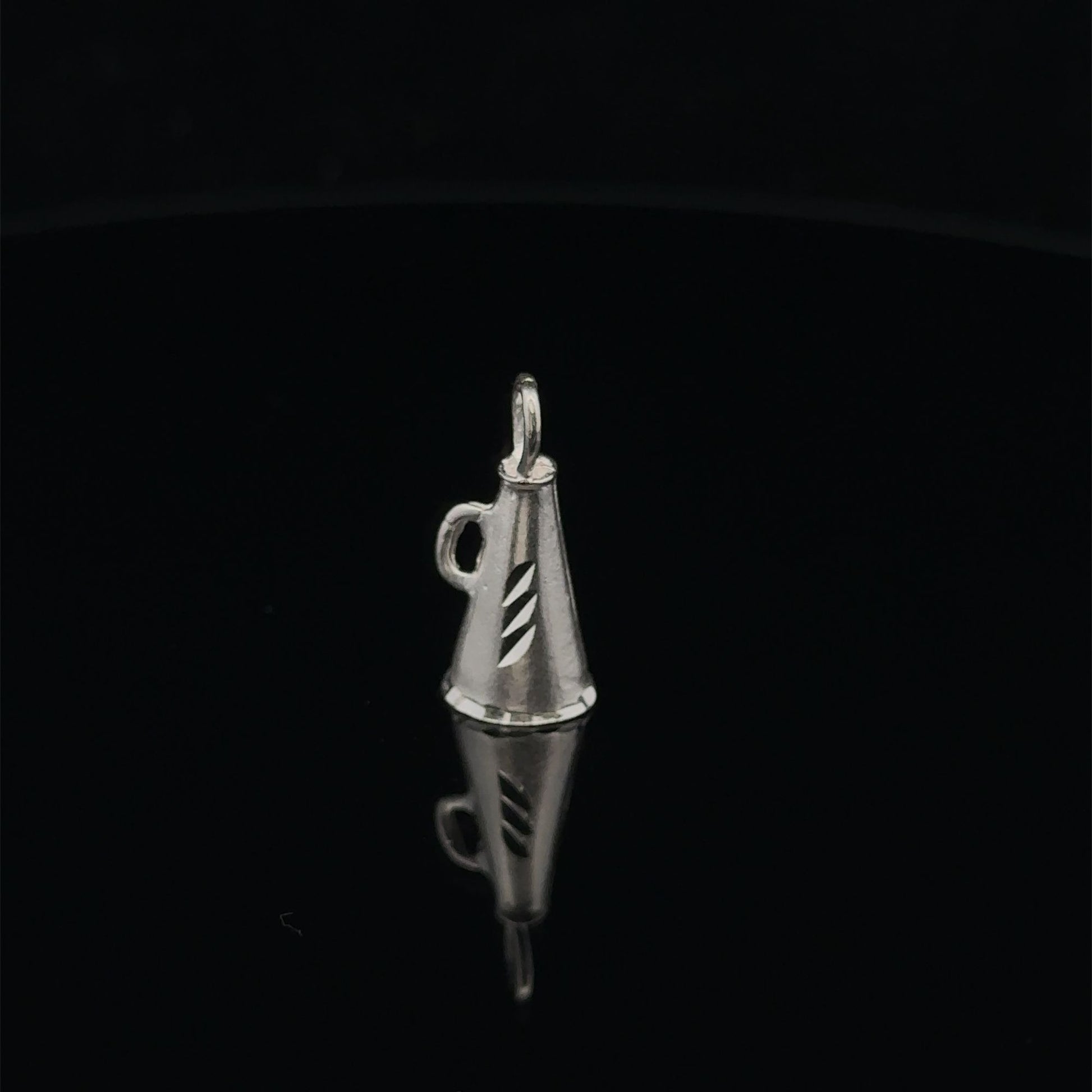 925 Sterling Silver Pendant Megaphone - Rafant