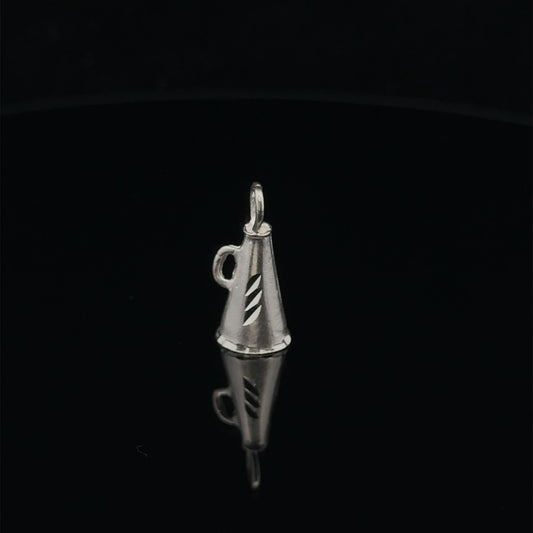 925 Sterling Silver Pendant Megaphone - Rafant