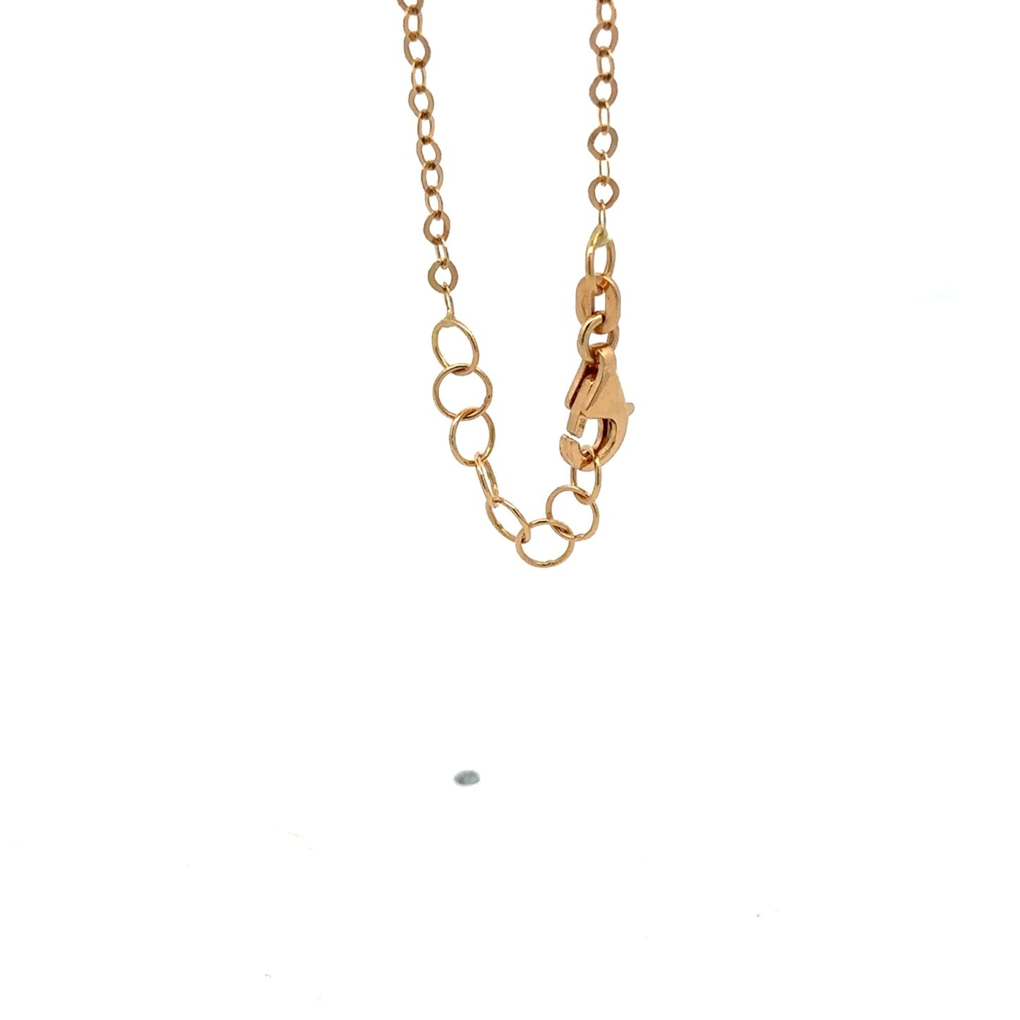 18K Gold  Bracelet Butterflies Charms Size 7.5 inches - Rafant