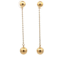 Load image into Gallery viewer, 18K Gold Earrings Balls Dangling - Rafant
