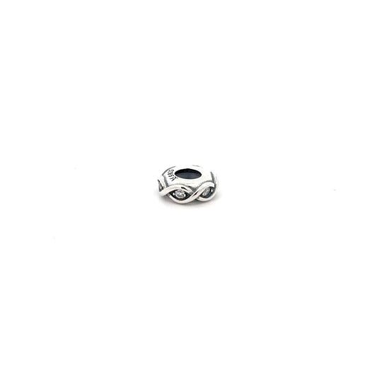 925 Sterling Silver Charm Bead Rondelle Spacer For Charm Bracelet Necklace - Rafant
