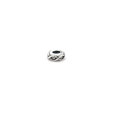 Load image into Gallery viewer, 925 Sterling Silver Charm Bead Rondelle Spacer For Charm Bracelet Necklace
