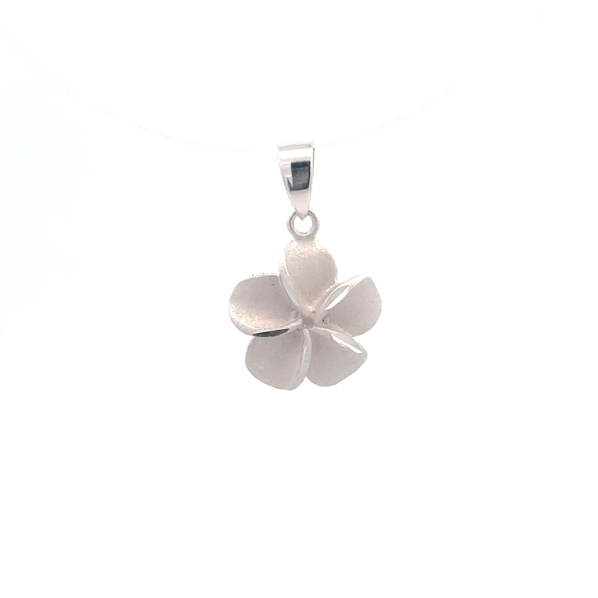 925 Sterling Silver Pendant Charm Flower - Rafant