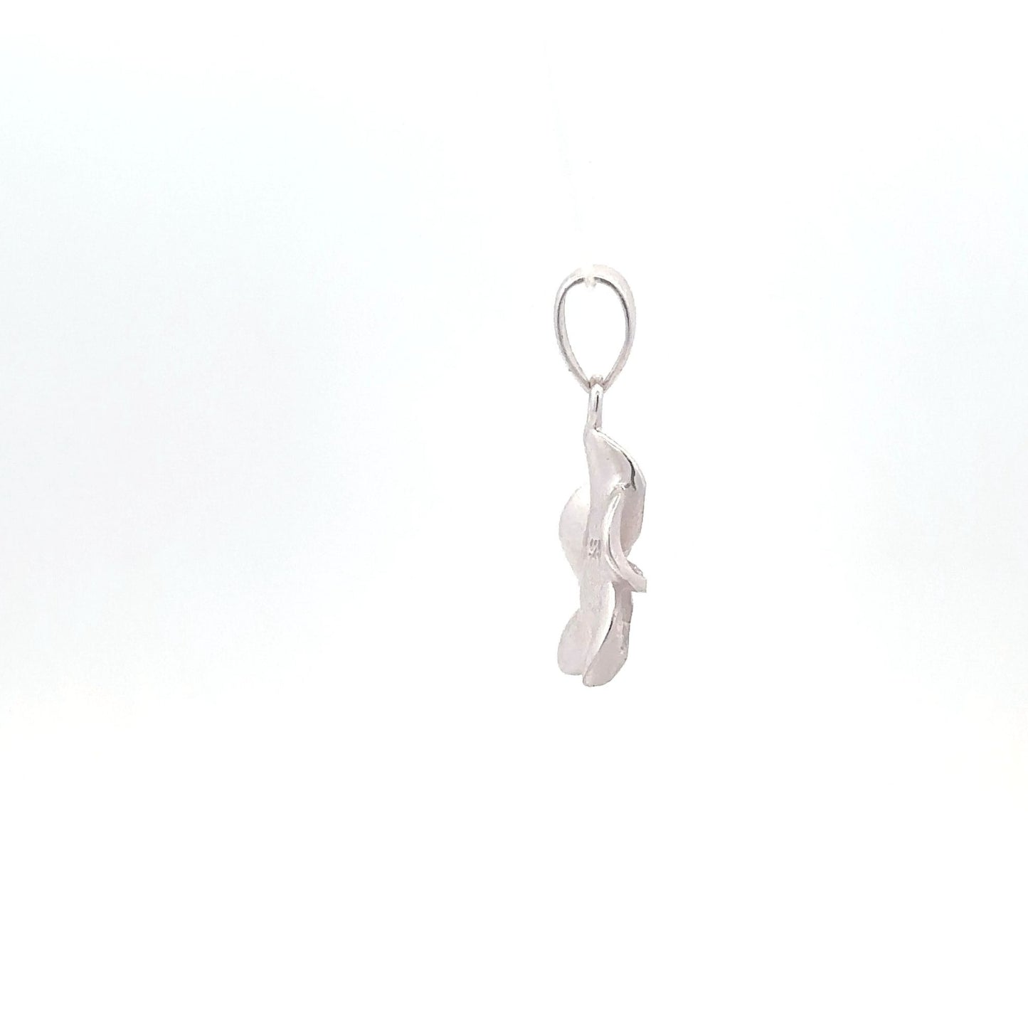 925 Sterling Silver Pendant Charm Flower - Rafant