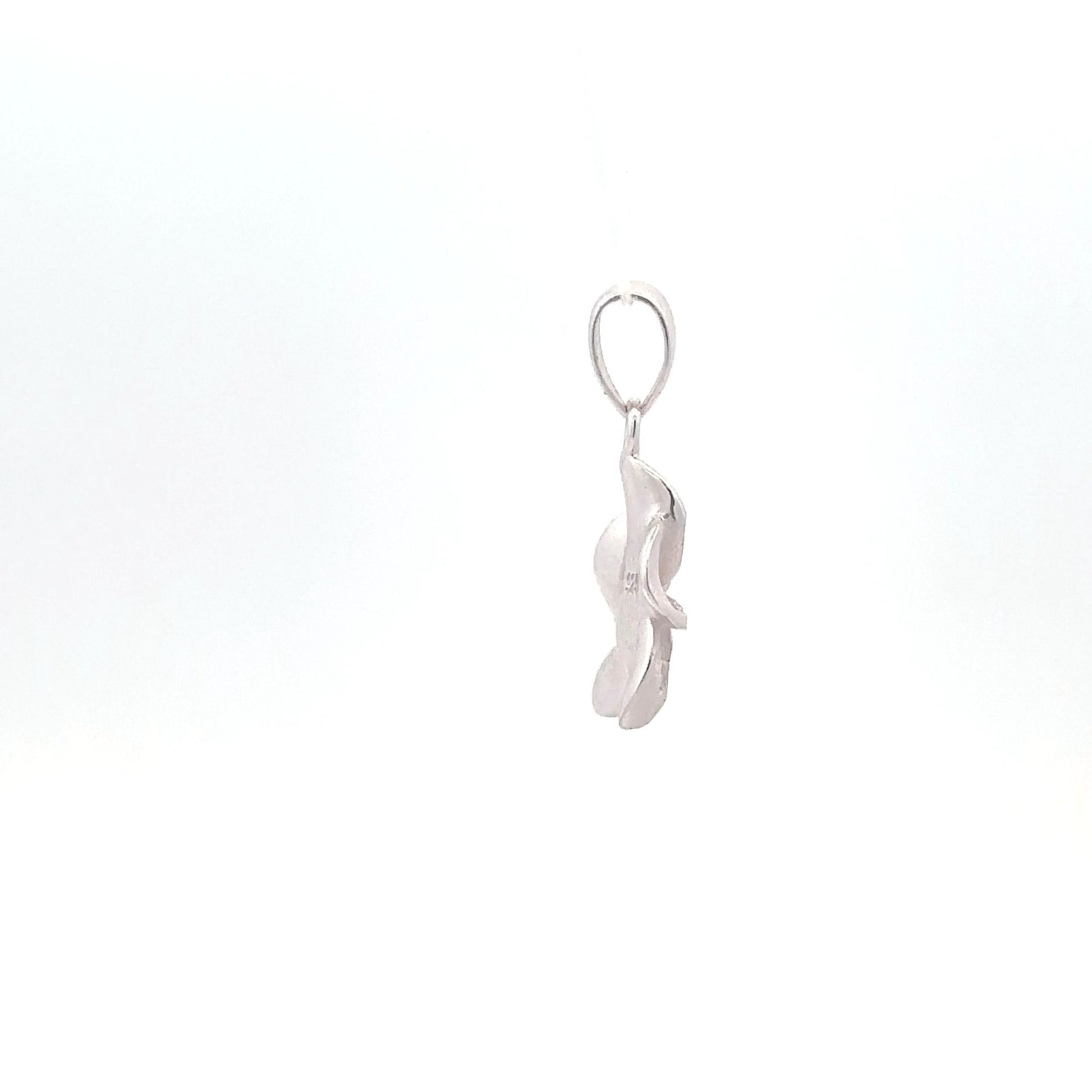 925 Sterling Silver Pendant Charm Flower - Rafant